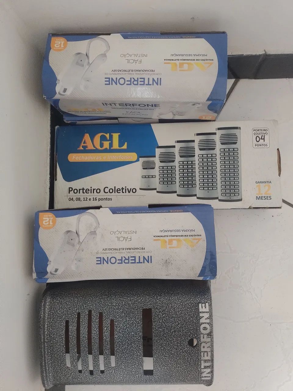 Interfone AGL 4 pontos Novo - Foto 2