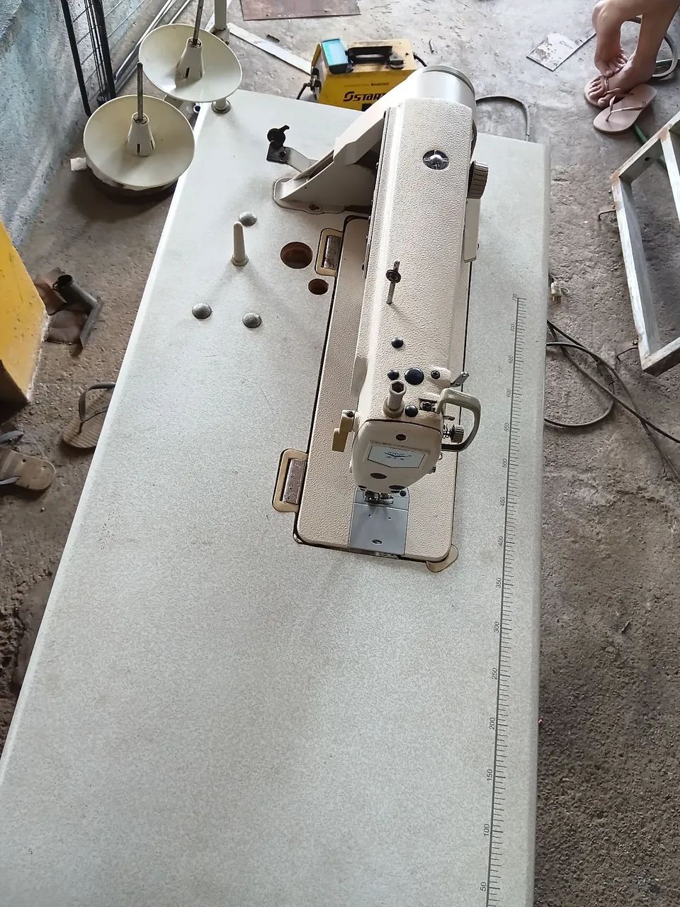 Máquina de costura industrial seme_nova - Foto 2