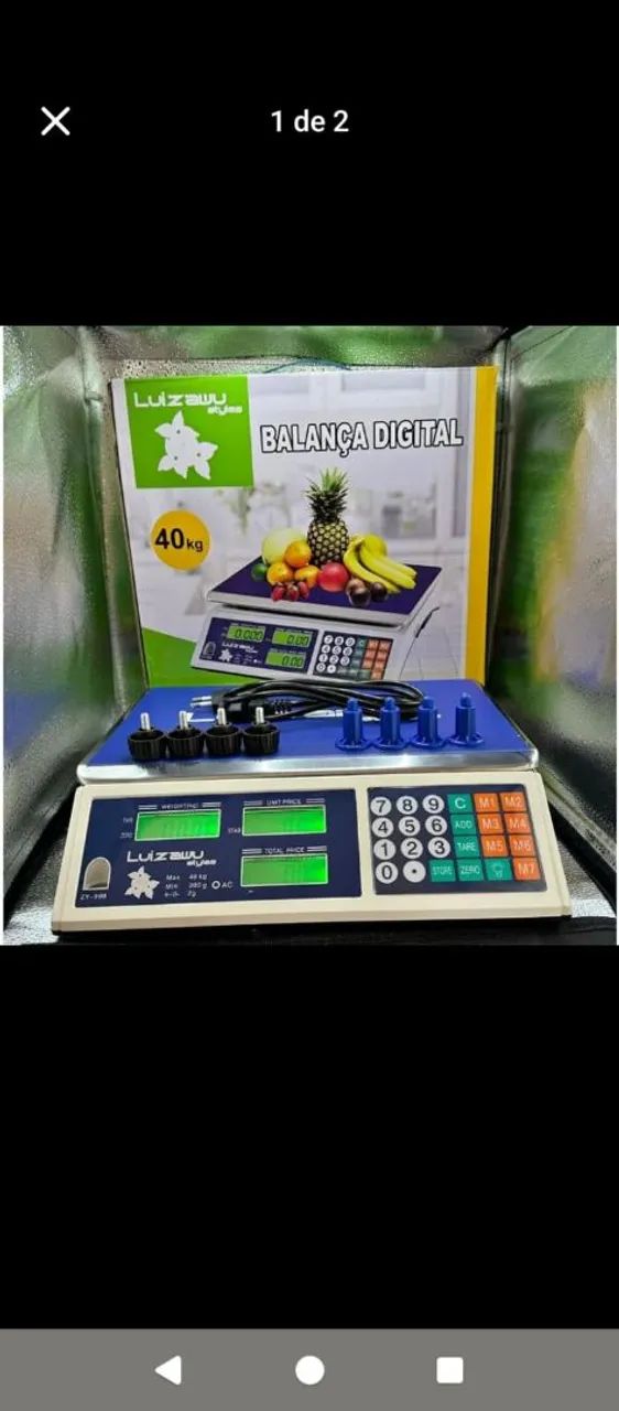 Balança digital 40 kg myscald - Foto 2