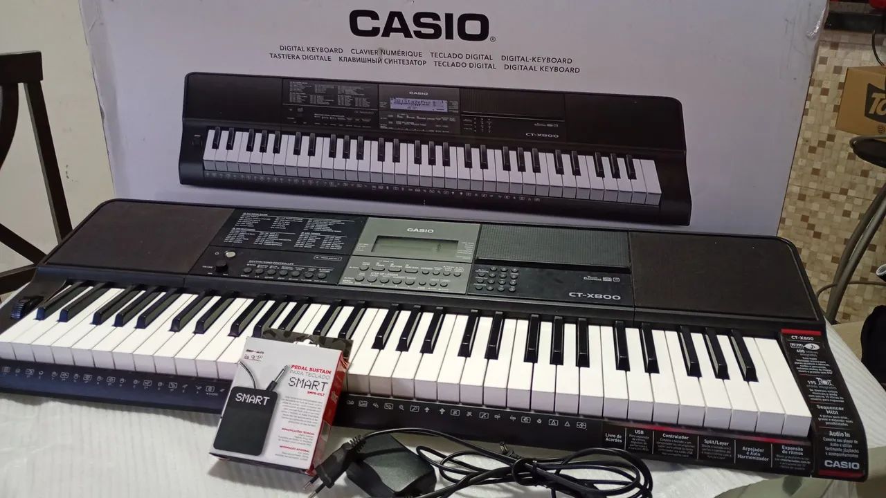 Teclado Casio CT-X800 Top - Foto 2