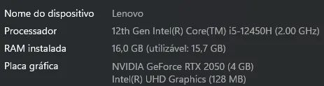 Notebook - LENOVO LOQ