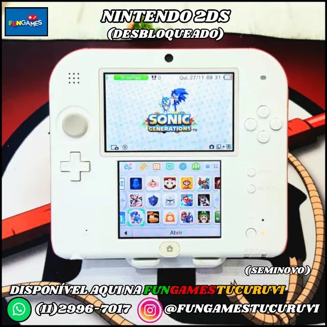 Nintendo 2DS: Desbloqueado - Foto 3