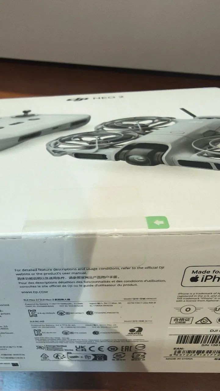 Drone DJI Neo 2 combo, novo lacrado - Foto 2