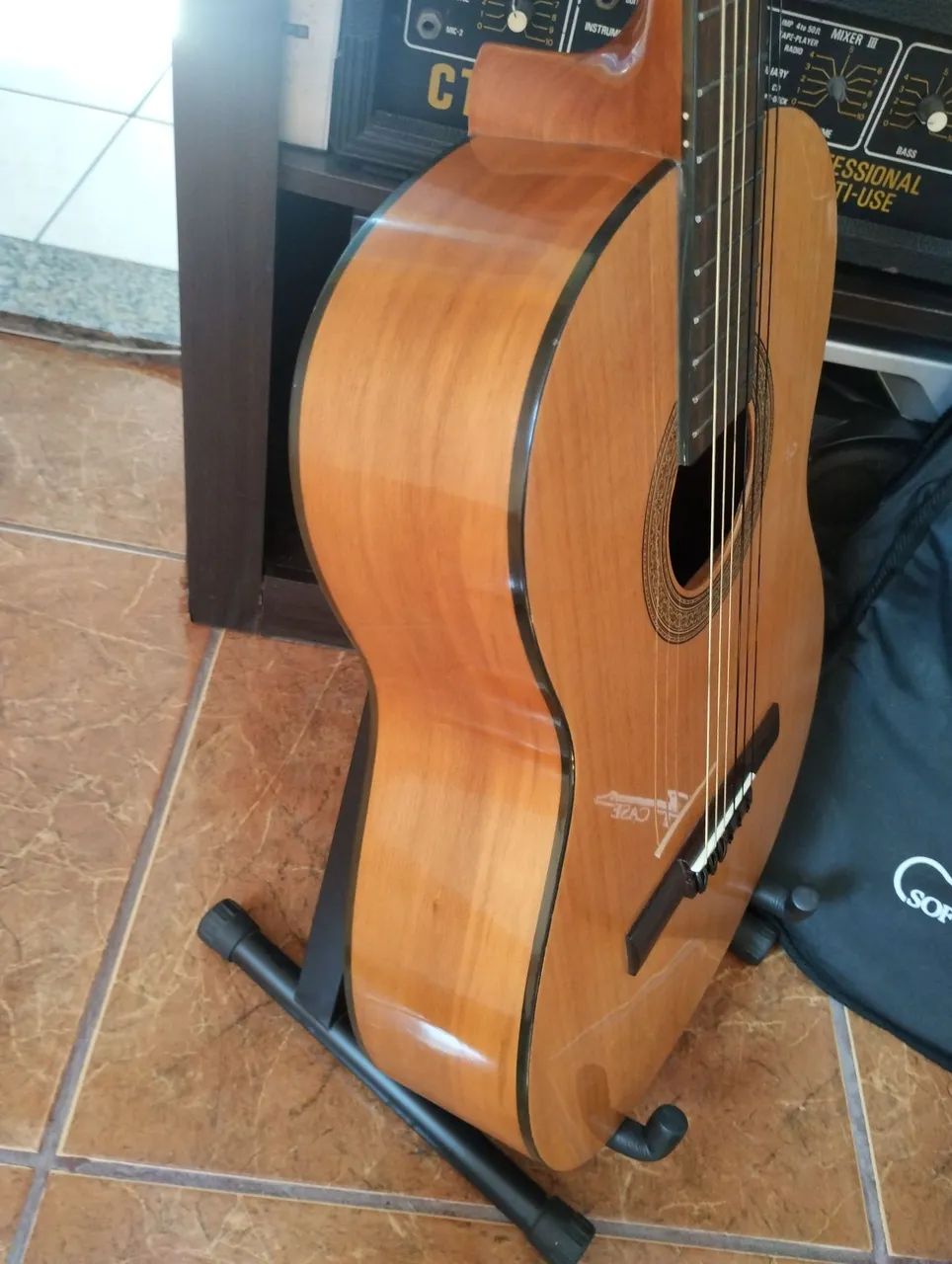 Violão clássico Samick, estado de novo!! Com Bag acolchoado  - Foto 5