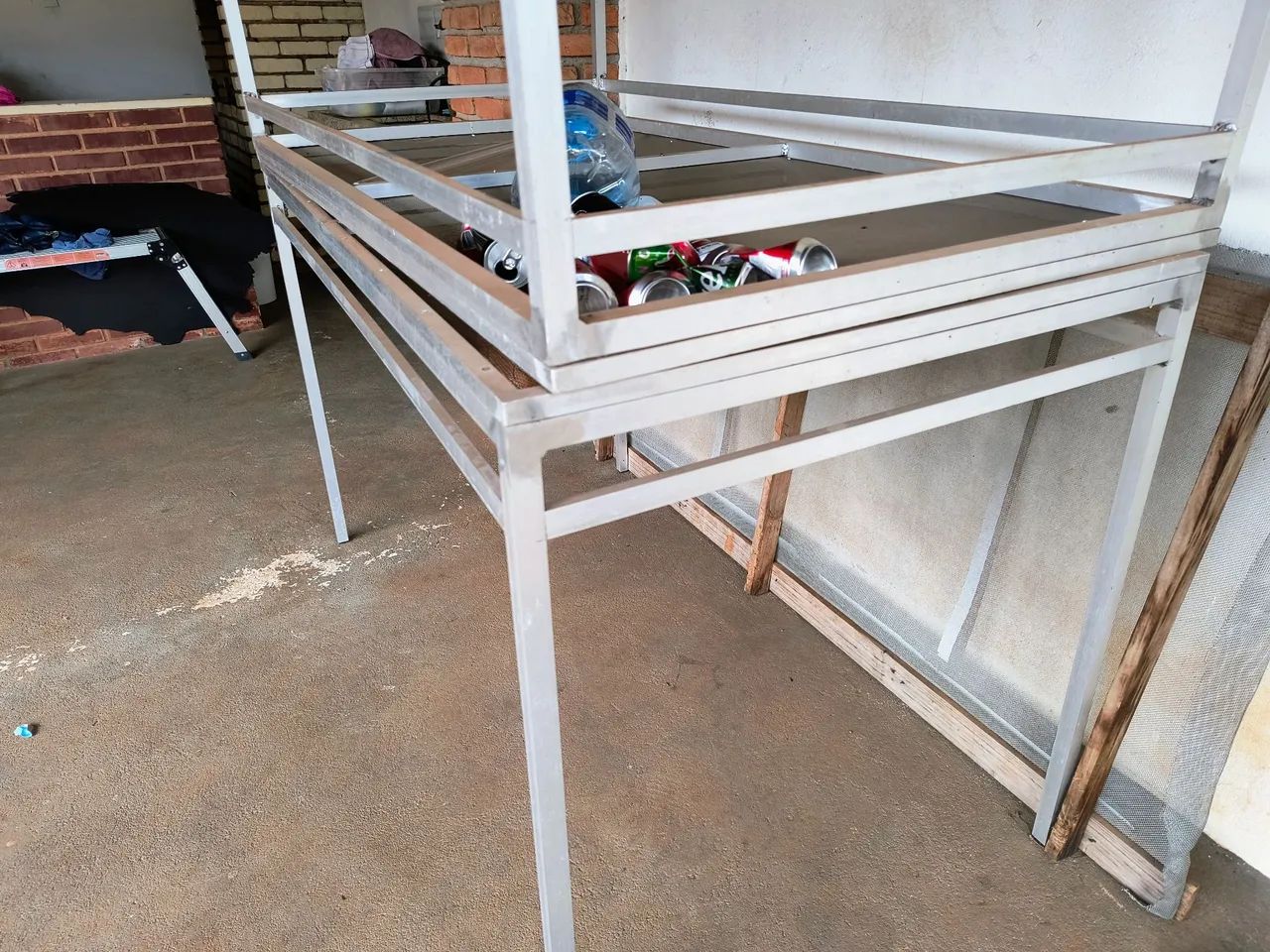 Base para mesa alumínio  - Foto 2
