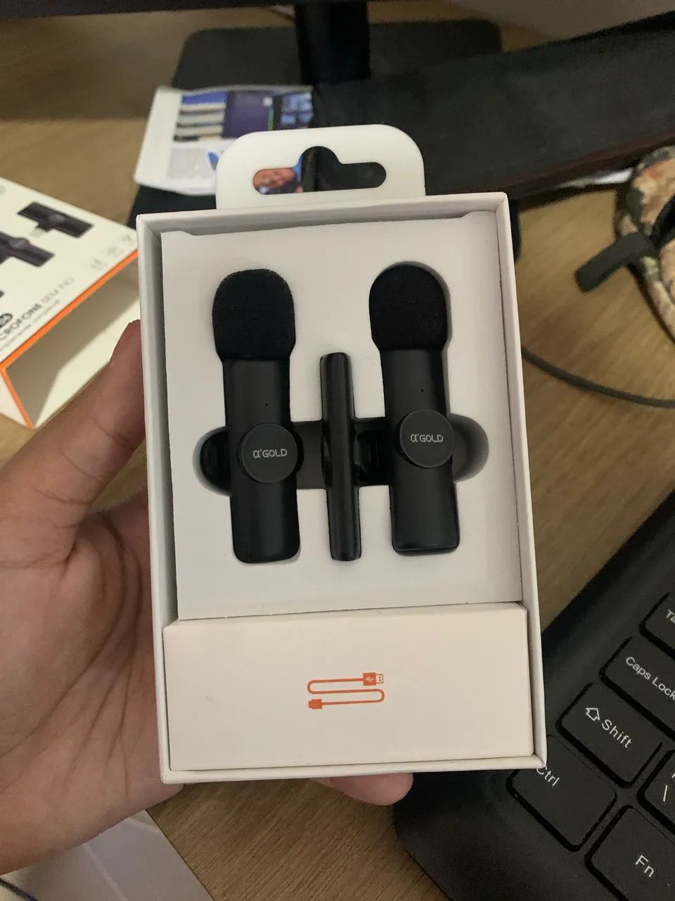 Microfone lapela novo - Foto 2