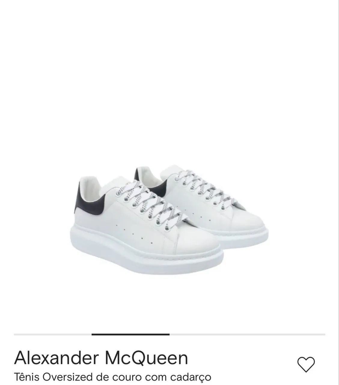 Tênis Alexander Mcqueen - TAM 41/42 - Calçados - Cruz do Espírito