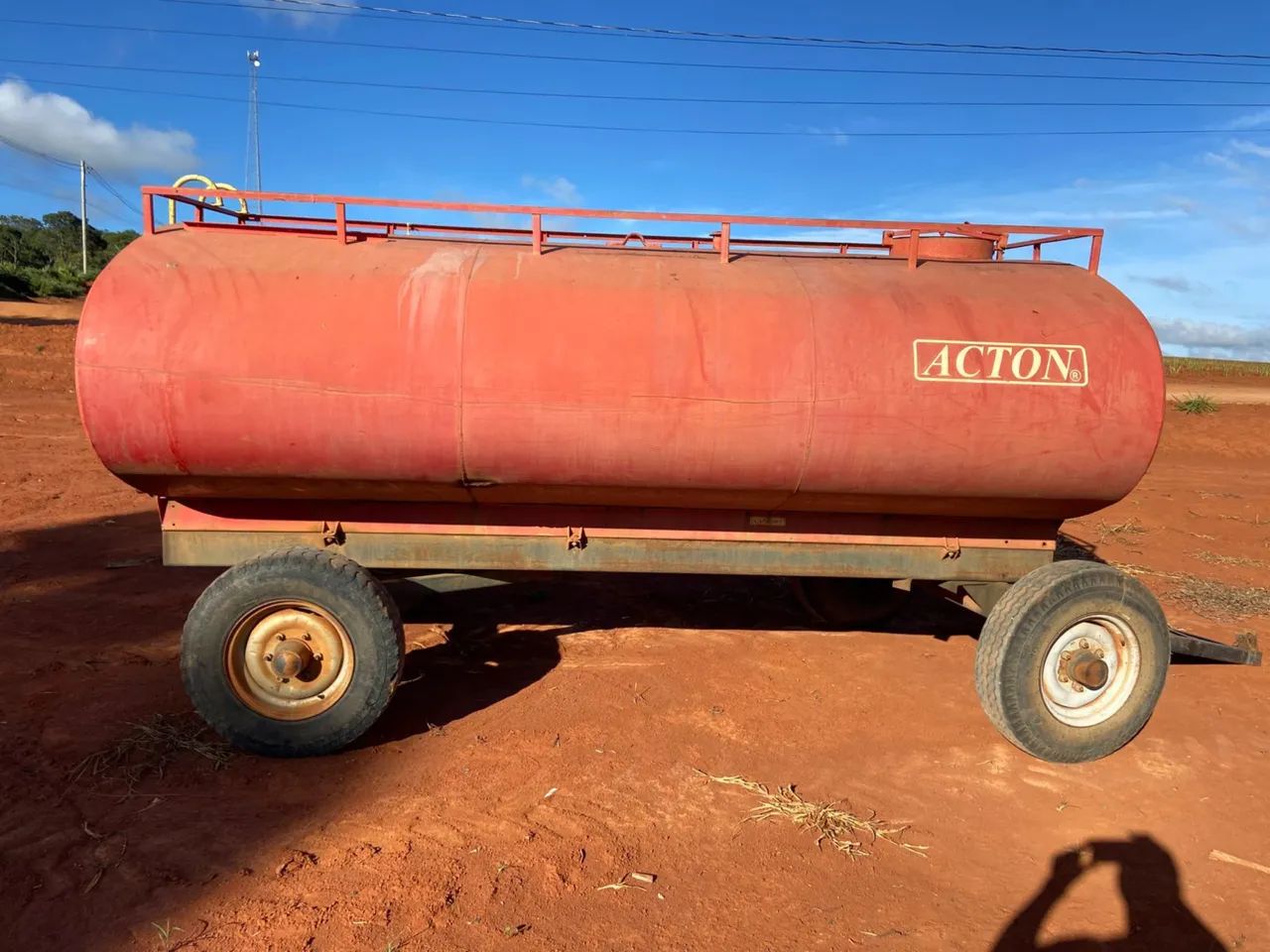 Tanque de 6.500litro com carretinha  - Foto 3