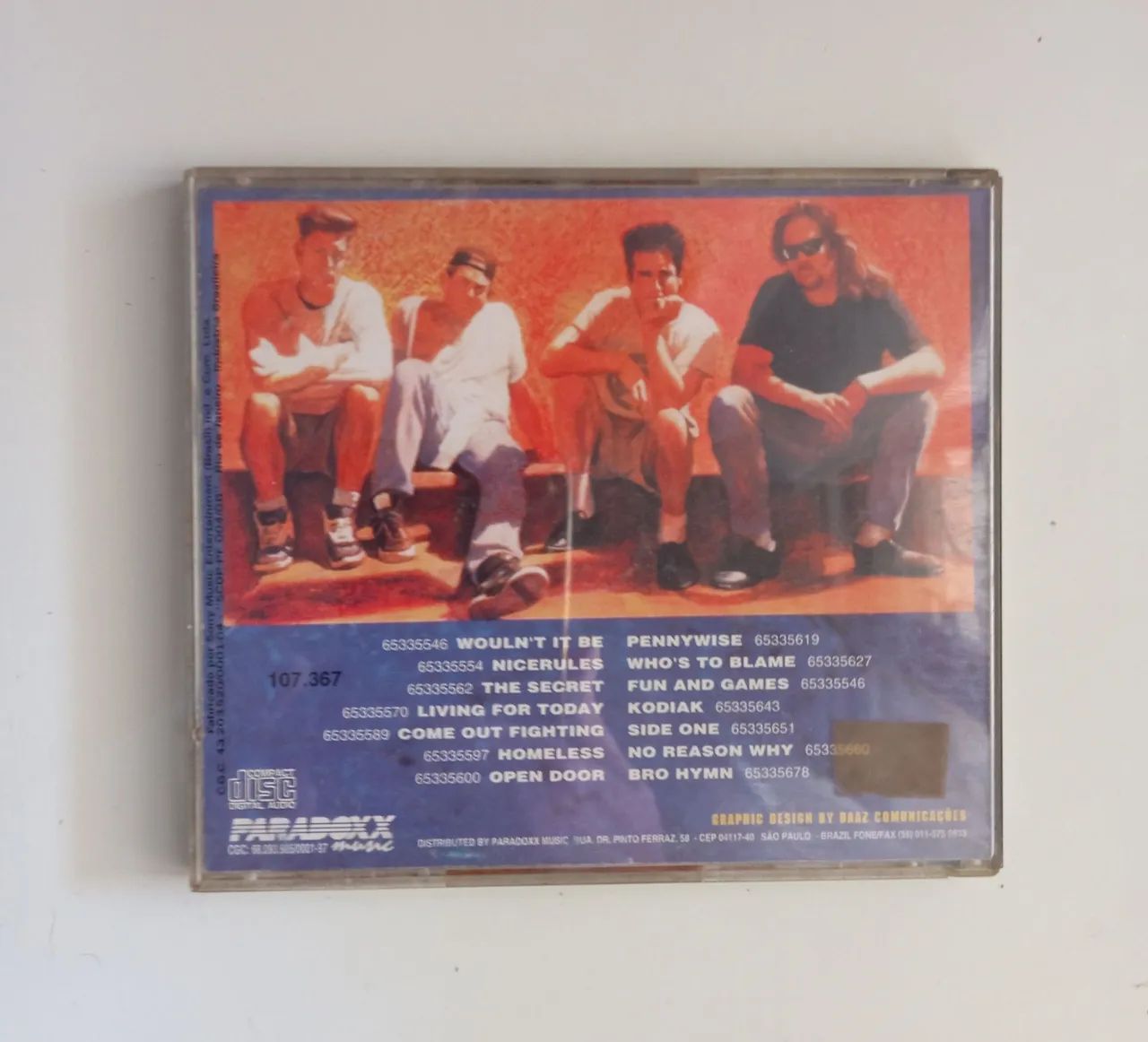 CD Pennywise First album (Primeiro álbum) - Foto 2