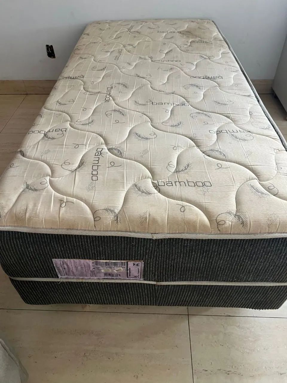 CAMA BOX SOLTEIRO MOLAS ENSACADAS - FAÇO ENTREGA  - Foto 2