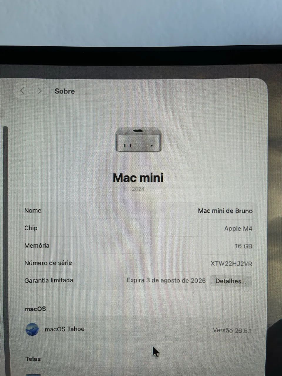 Mac Mini m4 16gb/256gb - Foto 4