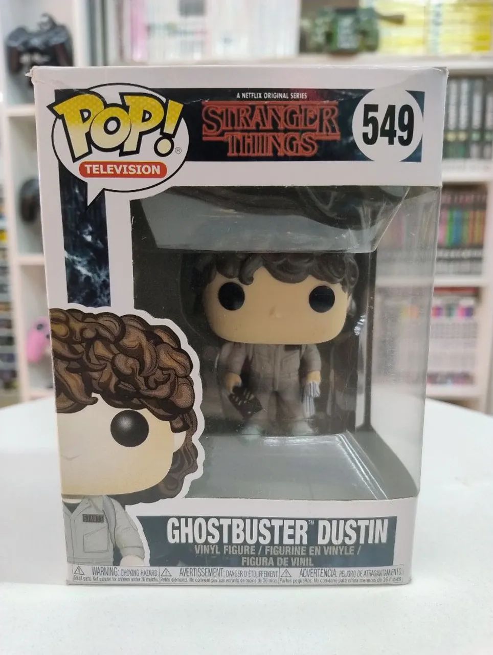 Funko 549 Ghostbuster Dustin Stranger Things Original 