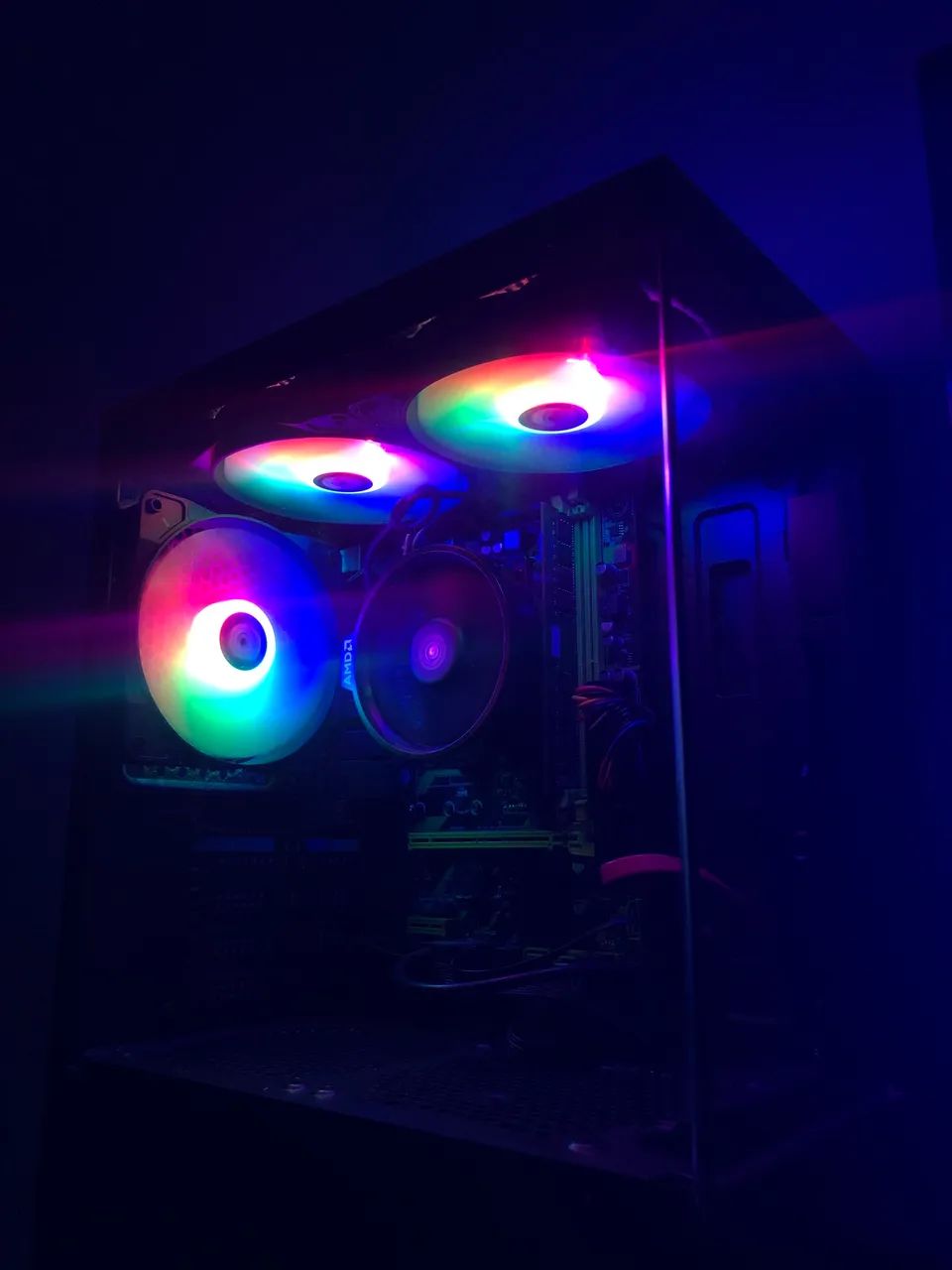 Pc Gamer Comple + Monitor|Ryzen 7 5700g Vega 8 SSD 480gb 16ram ddr4 500w - Foto 2