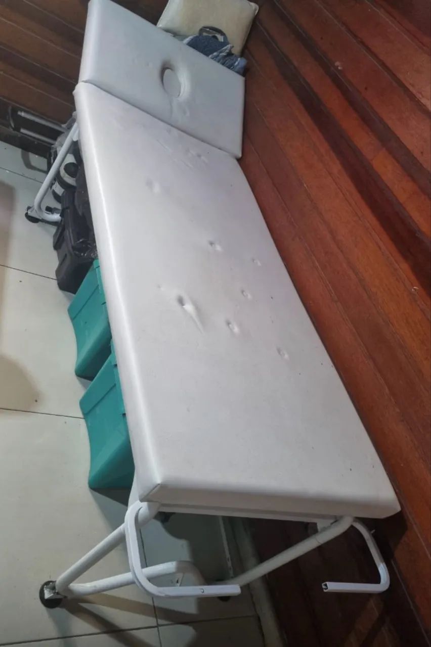 Maca Fixa Nova com Apoio de Cabeça - Nunca Usada - Foto 3