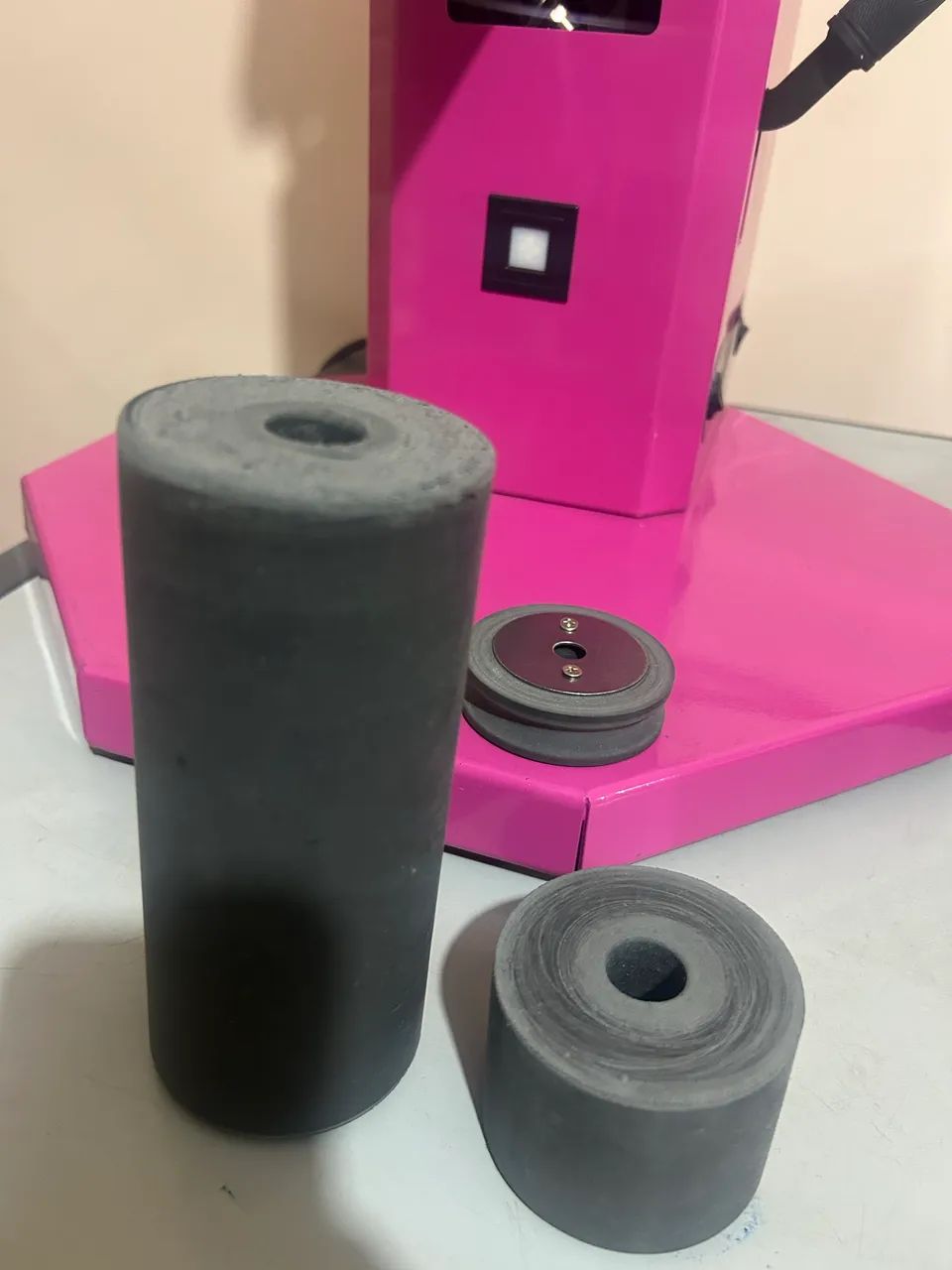 Prensa Térmica Giro 360° - Turbo Tranfer - Rosa  - Foto 3