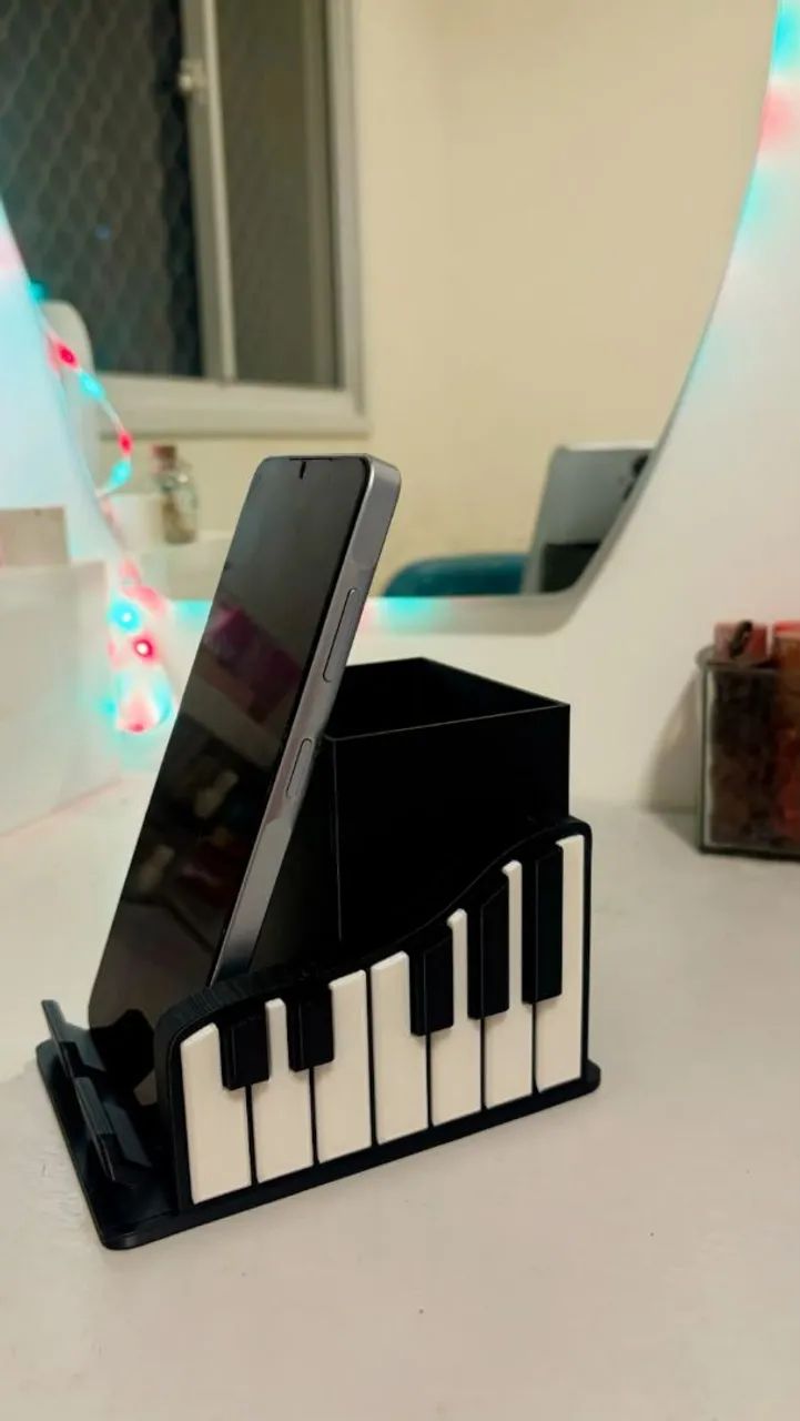 Porta caneta e apoio para celular  - Foto 4