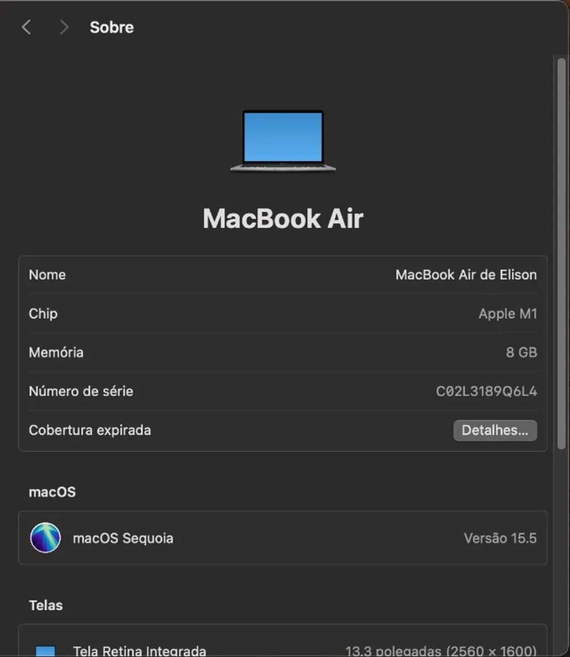 MacBook Air M1 - 2020 Completo  - Foto 4