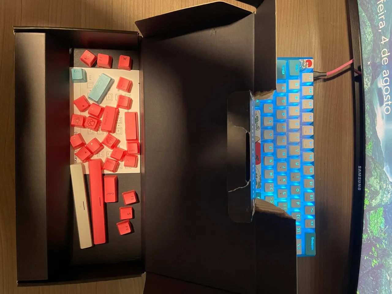 teclado womier wk61 60% - Foto 4