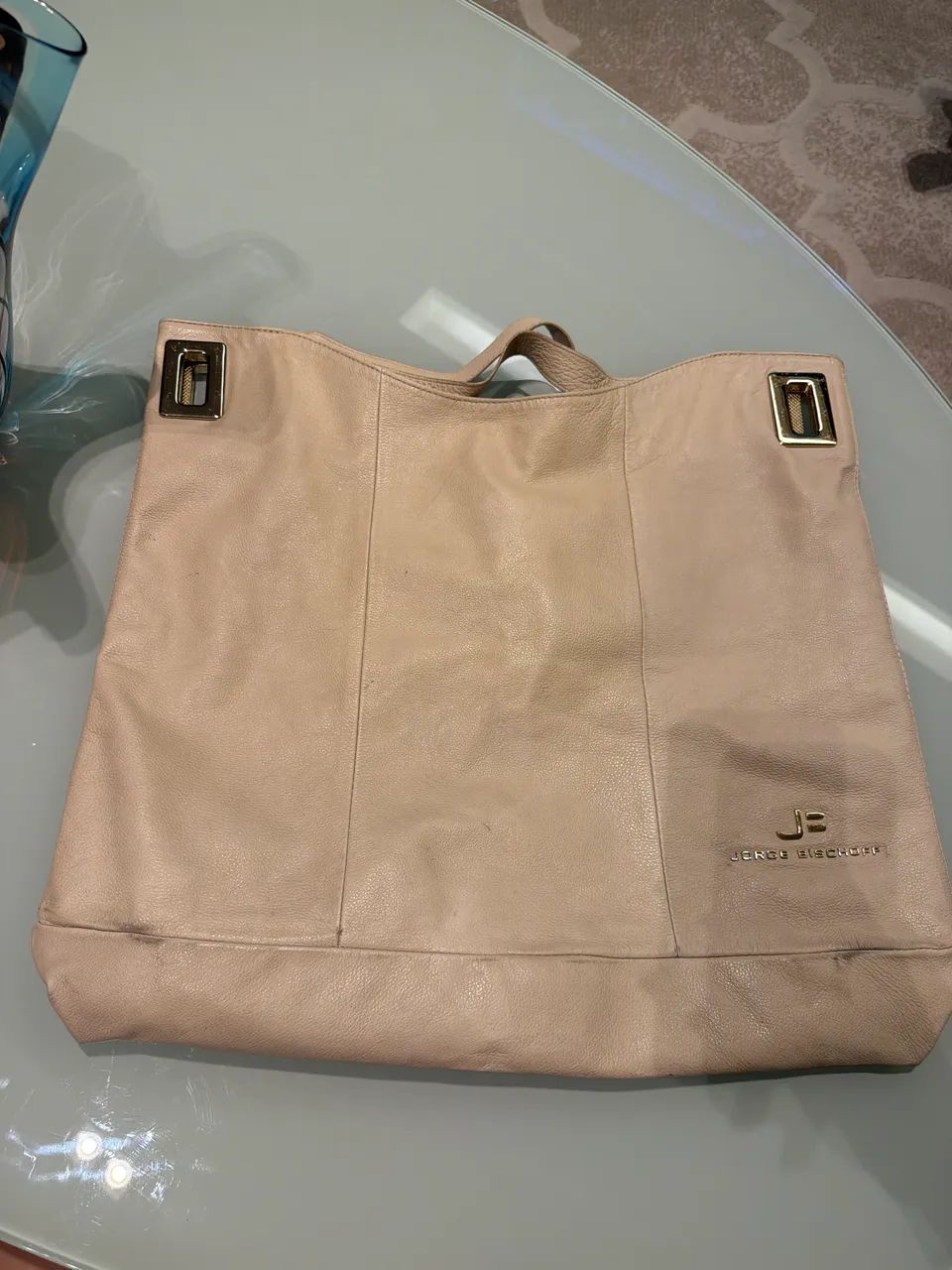 Bolsa Jorge Bischoff Nude Original - Grande e Espaçosa - Foto 5
