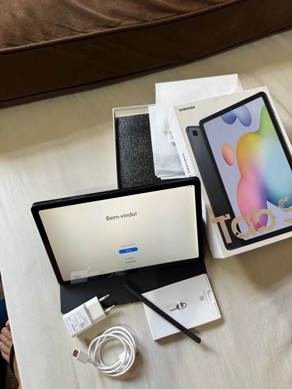 Tablet Samsung S6 lite ( aceita trocas ) - Foto 4