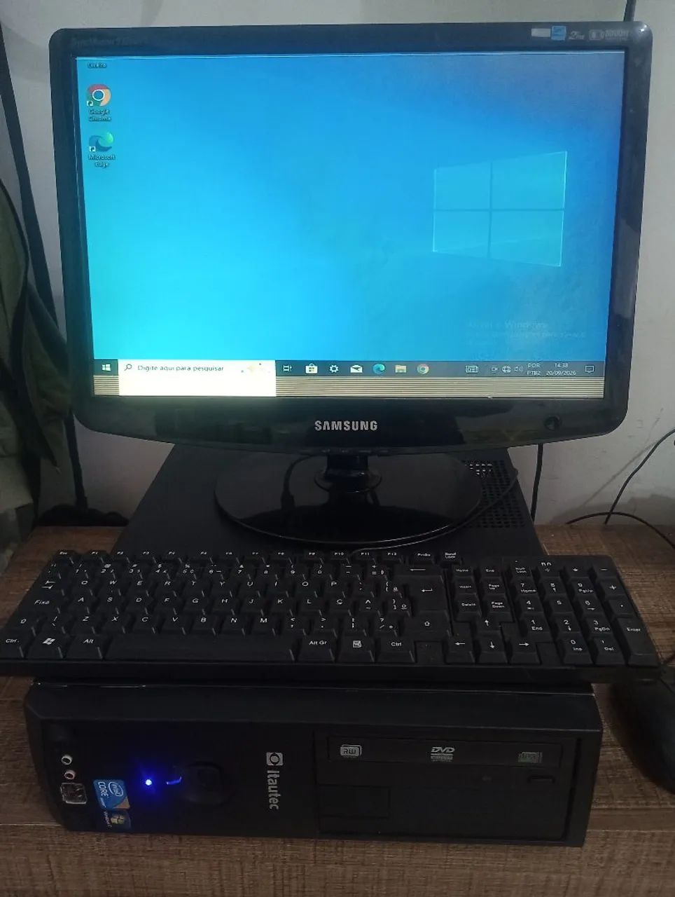 Computador Itautec processador i3 com Windows 10 