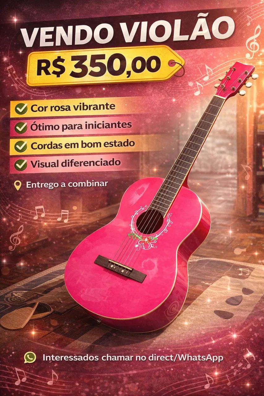 Vendo violão 