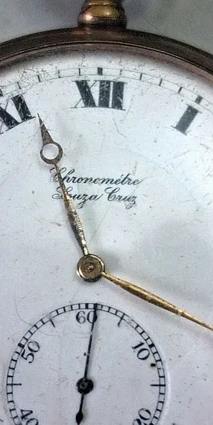 Antigo Relógio de bolso marca Chronometre - belíssimo - Foto 3