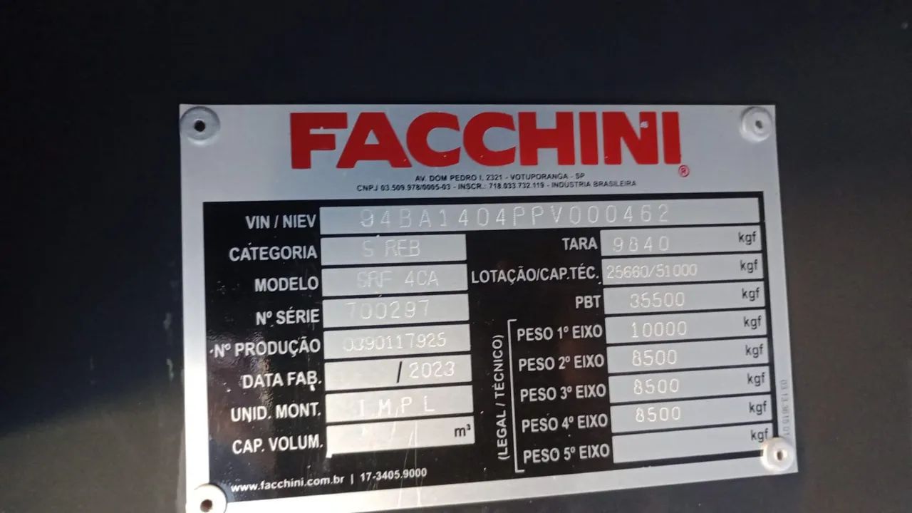 Carreta Fachini 4 eixo - Foto 5