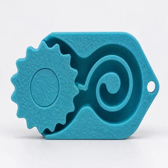 Clicker Fidget Compacto para Chaveiro - Foto 2