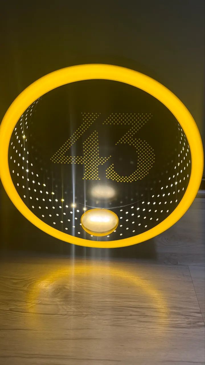 Placa luminosa 43 licor espanhol