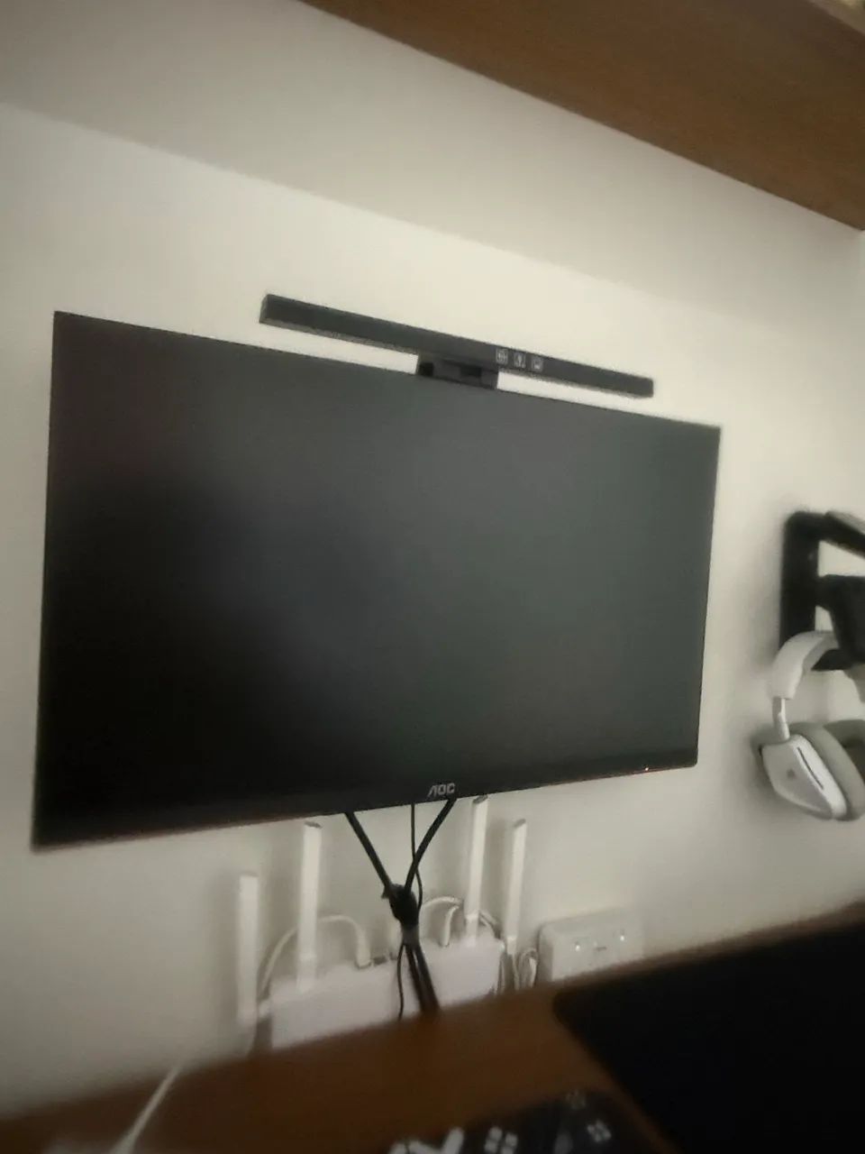 Monitor Gamer AOC Destiny 244HZ 24,5 Polegadas 25G3ZM SEMI NOVO COM NF - Foto 2