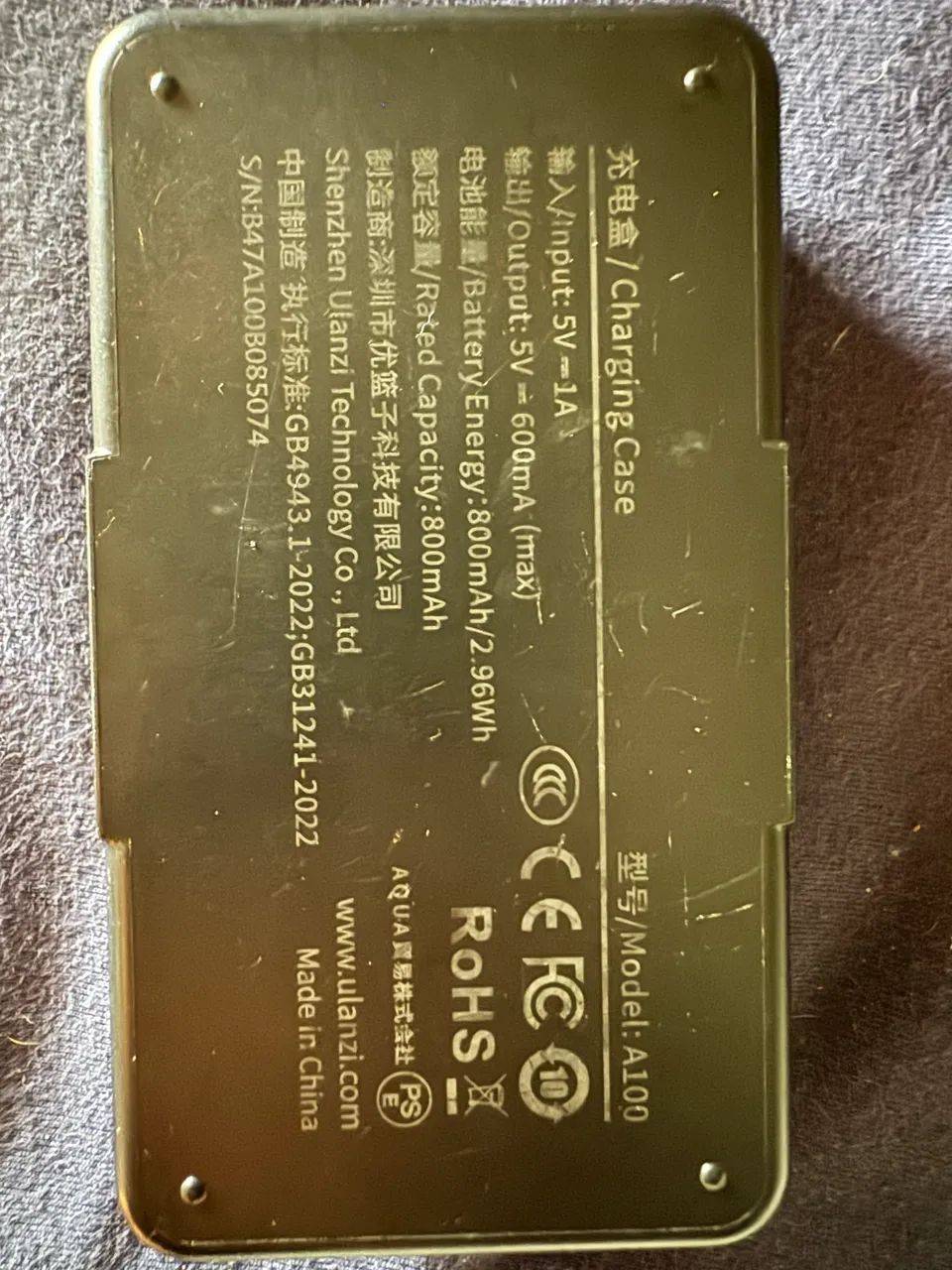 Kit Ulanzi A100 - Microfone Wireless Incompleto / Peças e Reposição - Foto 3