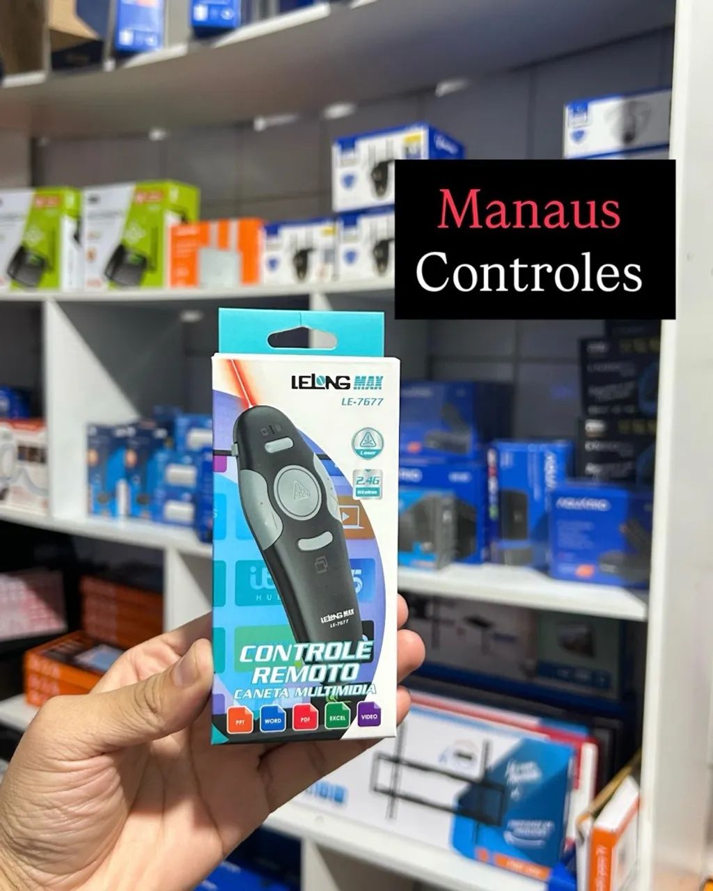 Passador de Slides Laser Point USB 2.0 Wireless