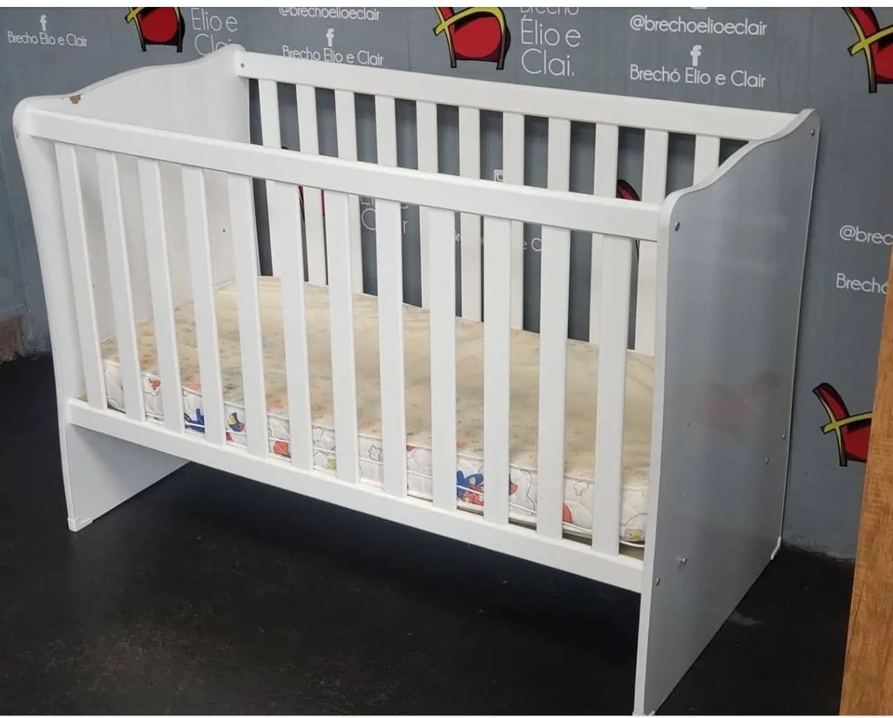 Mini berço com rodinhas 