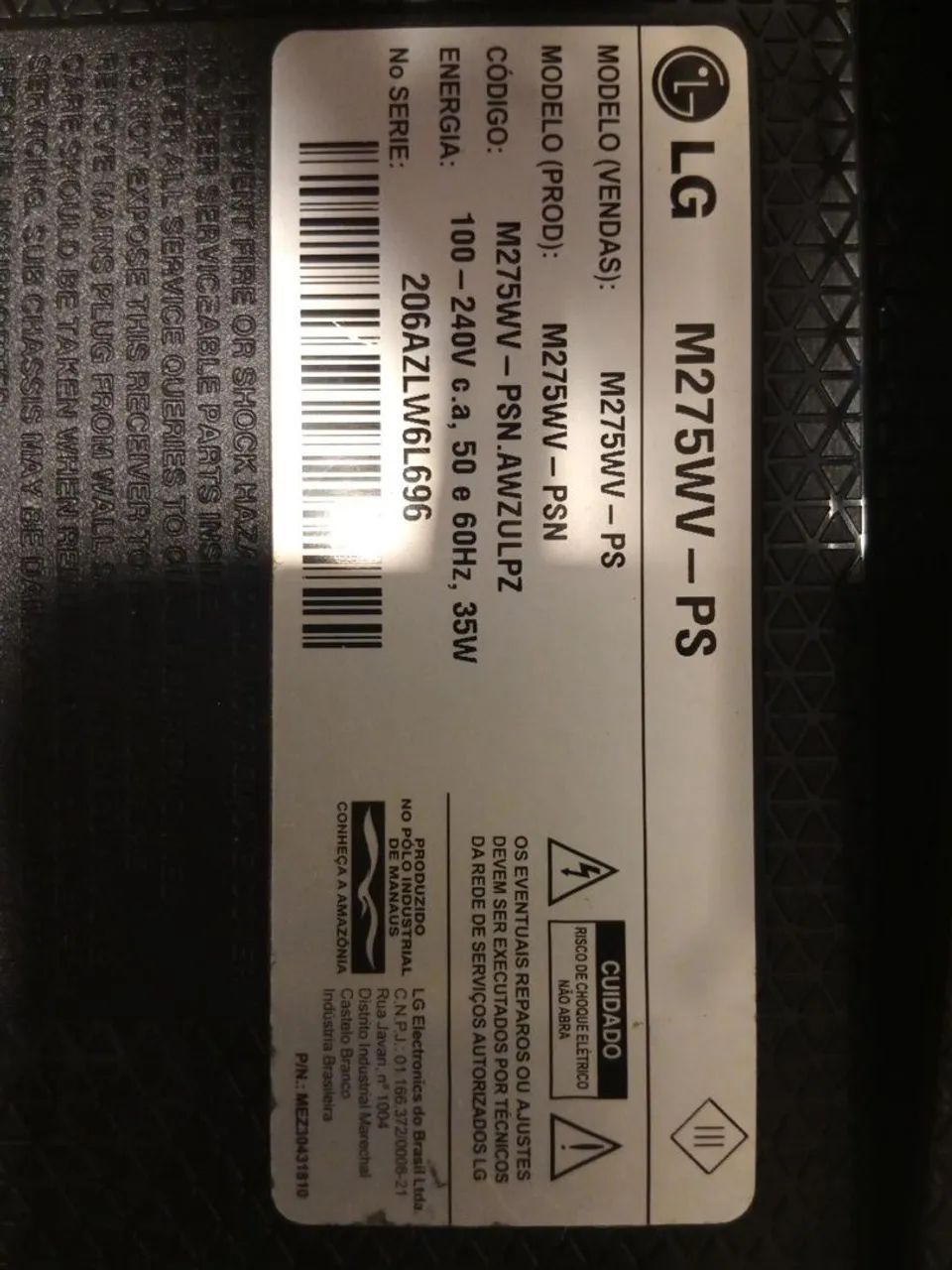 TV LG 27" Full HD - Foto 5