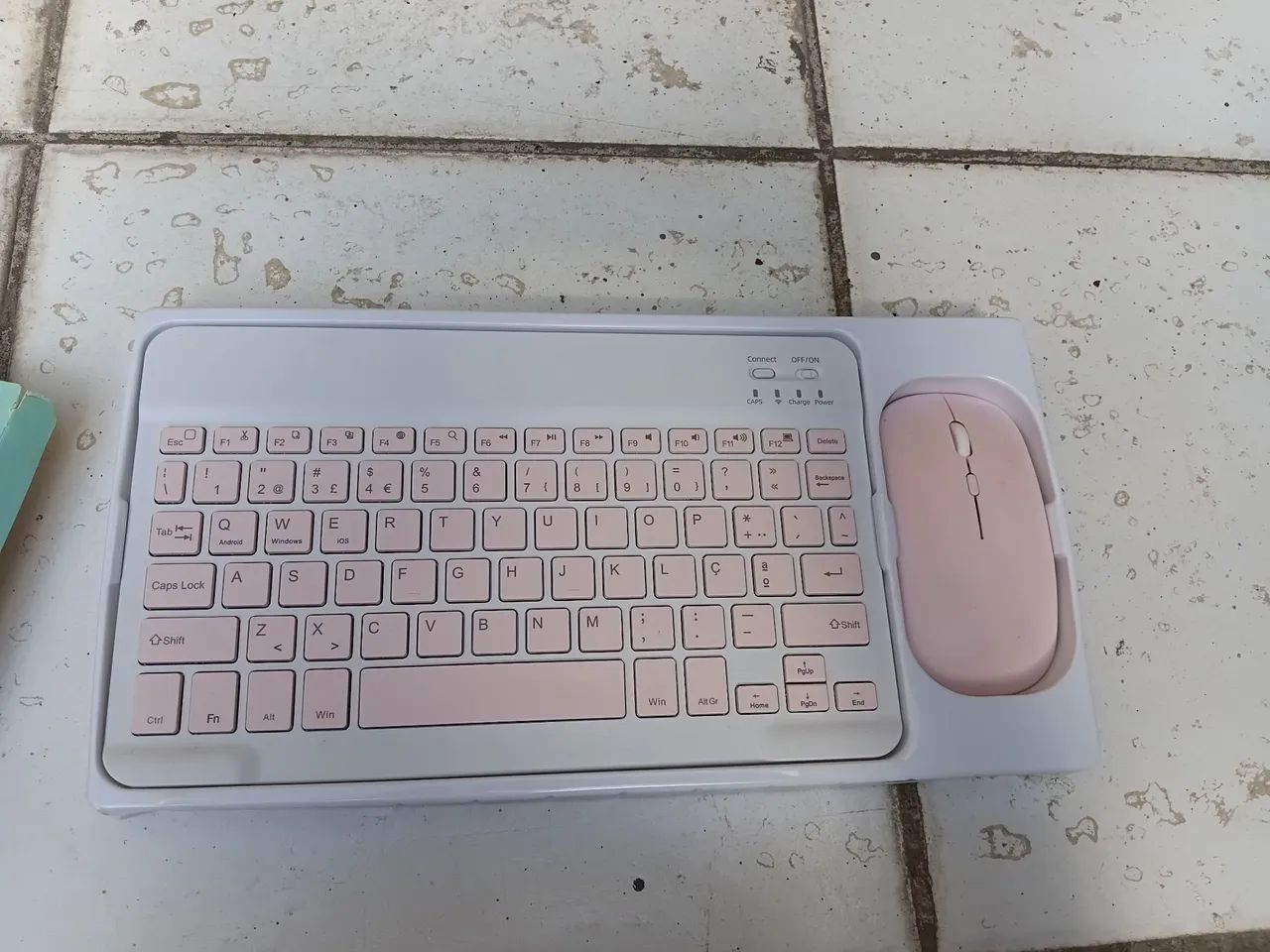 Kit mouse e teclado sem fio - Foto 4