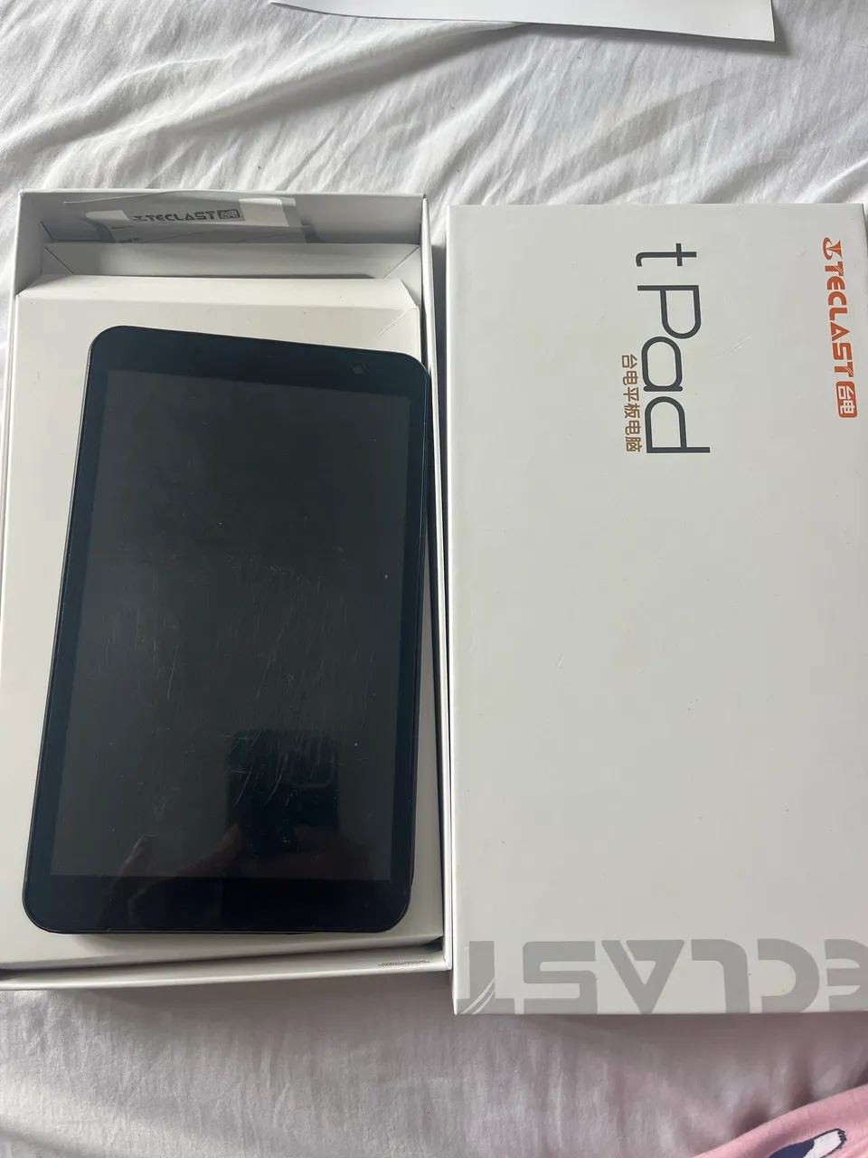 Tablet aproveitamento de peças 