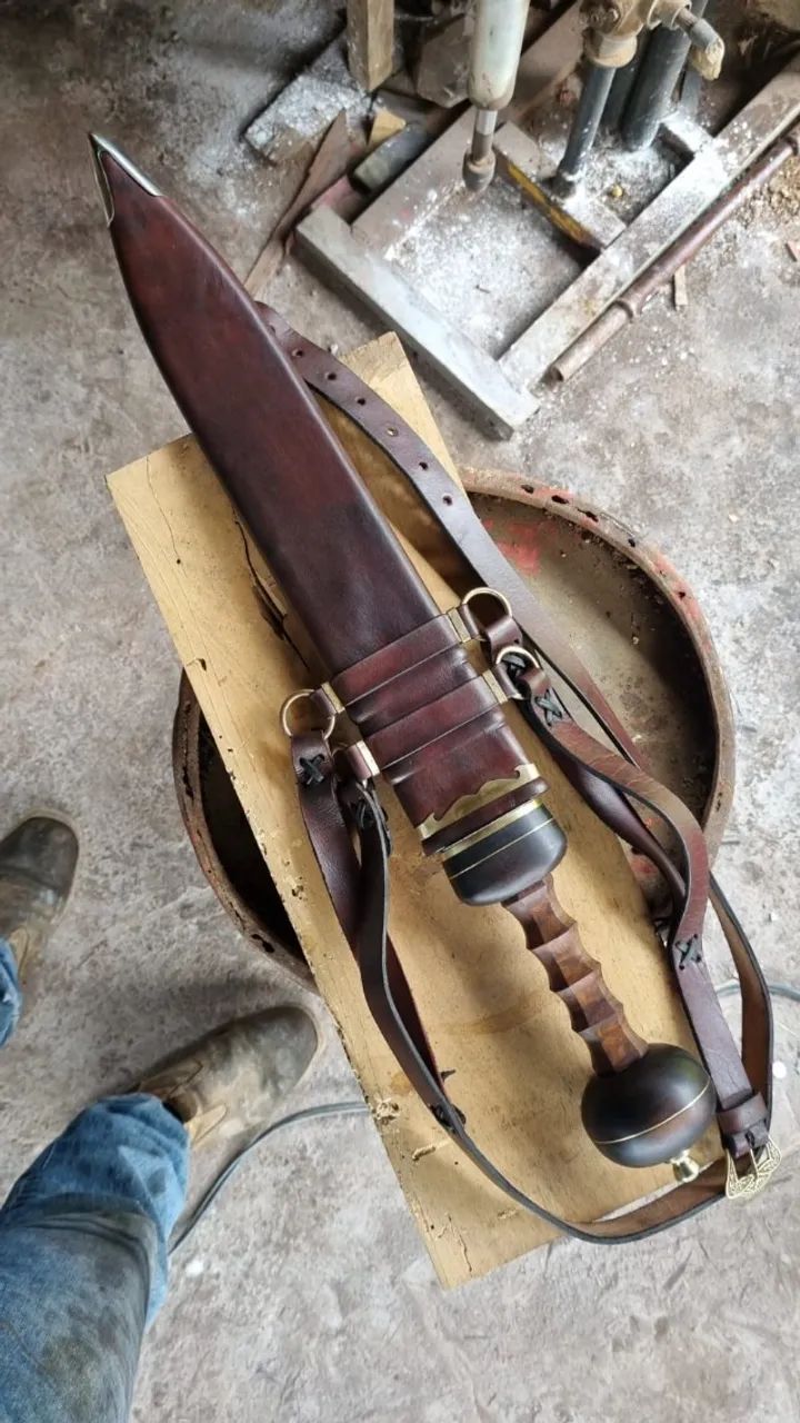 Espada Romana em aço carbono 5160 - Foto 3