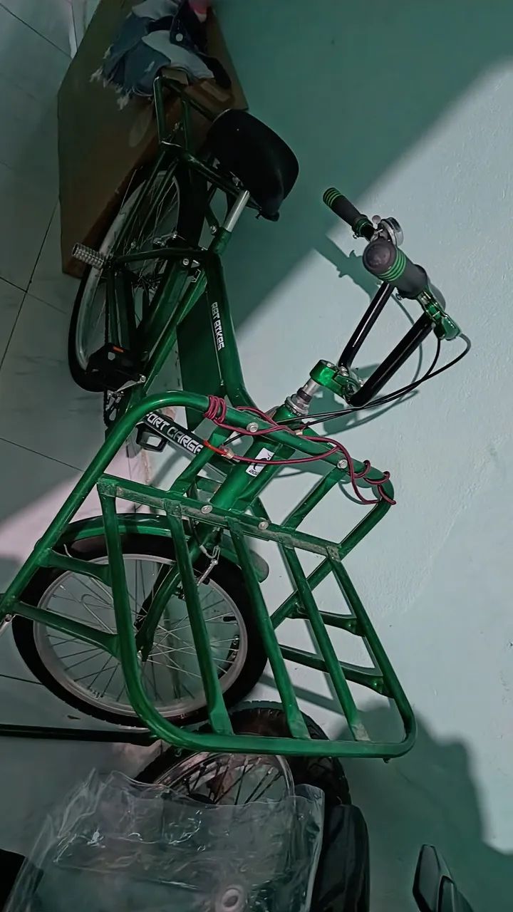 Bicicleta de carga 2 mês de comprada com nota fiscal valor 1.100
