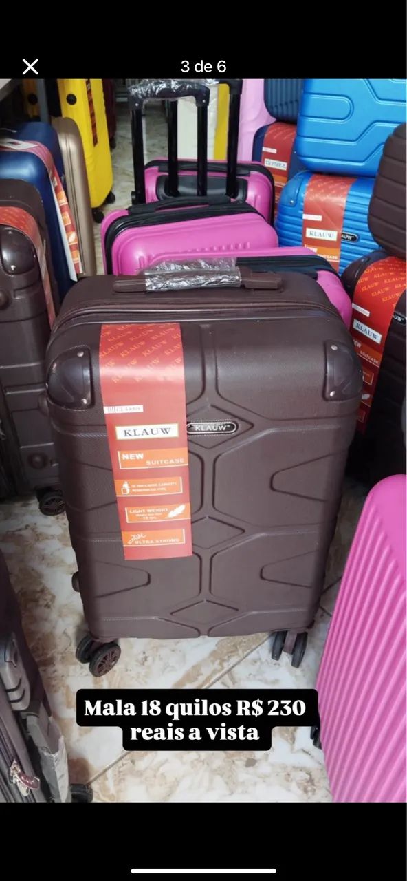 Mala de bordo , mala de viagem a partir de 185 reais  - Foto 3