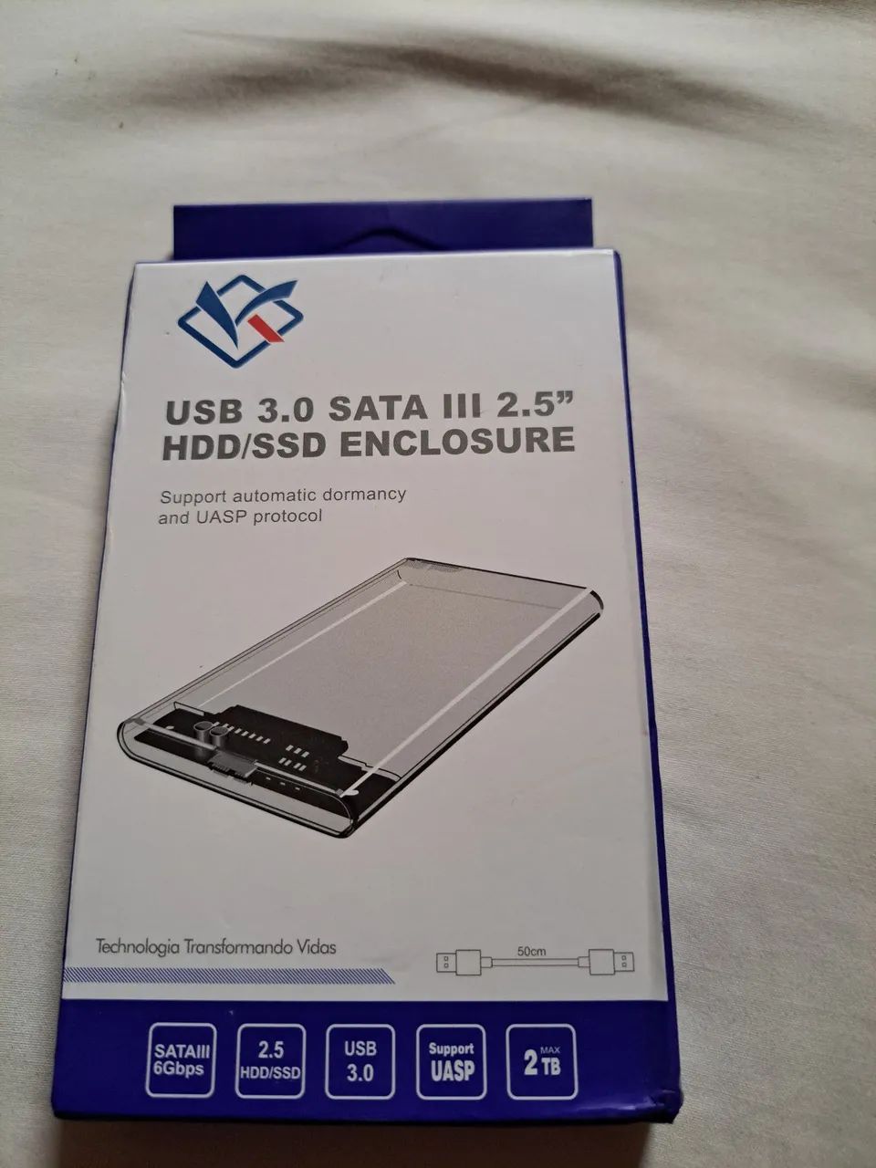 Case usb 3.0 para hd de notebook ou ssd  - Foto 4