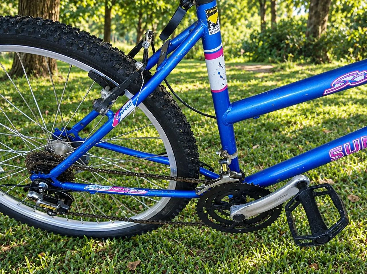 Bicicleta aro 26 com marcha - Foto 3