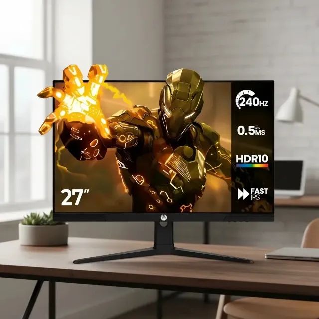 Monitor Gamer 27 240hz 0.5ms - LACRADO - Foto 5