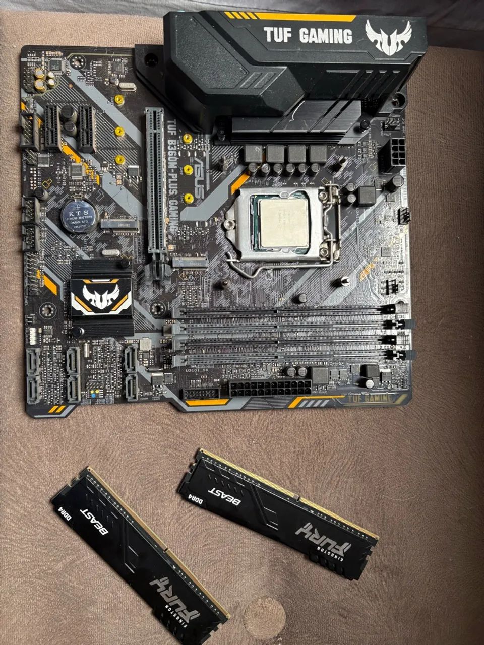 KIT PLACA-MÃE PROCESSADOR E MEMÓRIA 