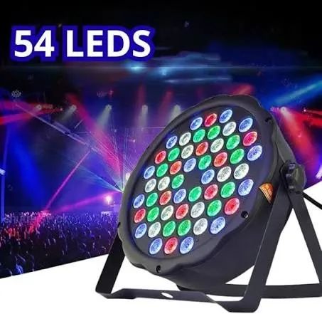 Canhão Led 54 Leds RGBW