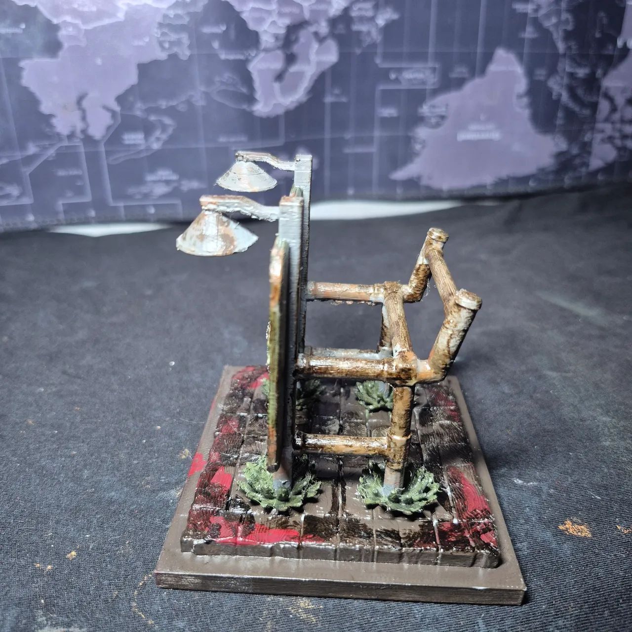 Suporte para Controle Tema Raccoon City Umbrella Corporation - Foto 3