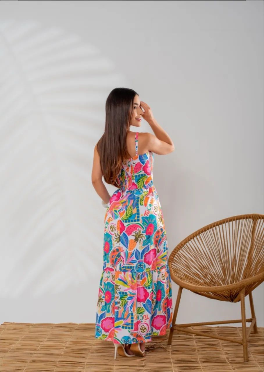 Vestidos em tecido viscolinho