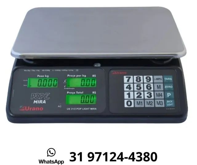 Balança Eletrônica 32 kg Urano