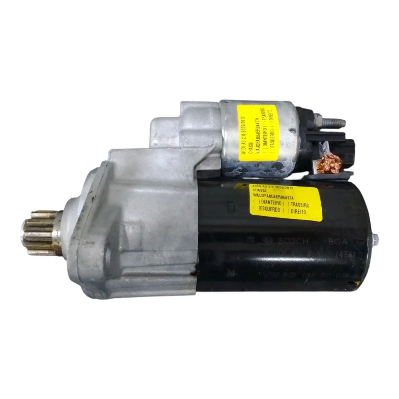 Motor De Arranque Audi A3 2.0 2009/2013 - Foto 3