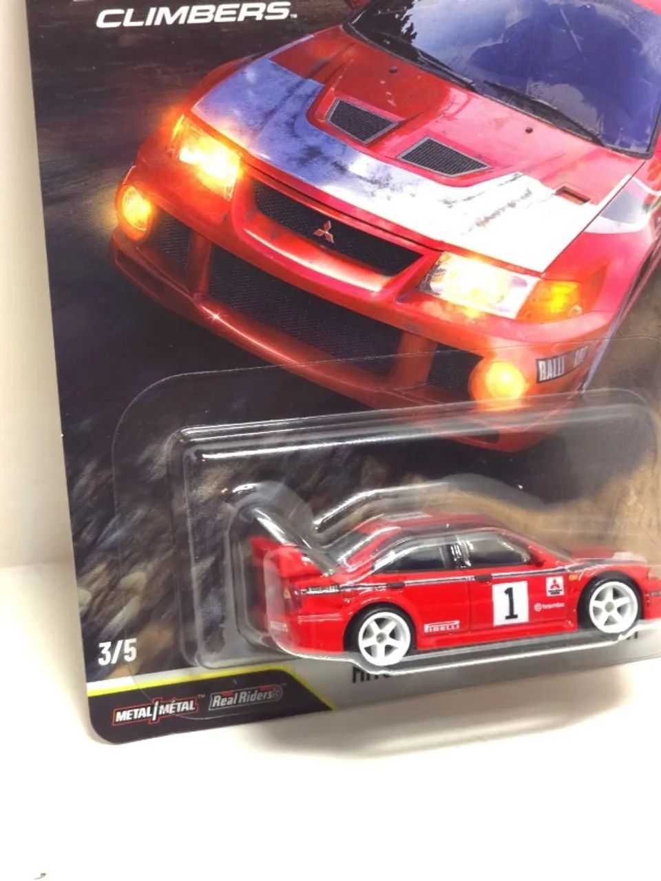 Hot Wheels Premium Mitsubishi Lancer Evolution VI Rally - Foto 5